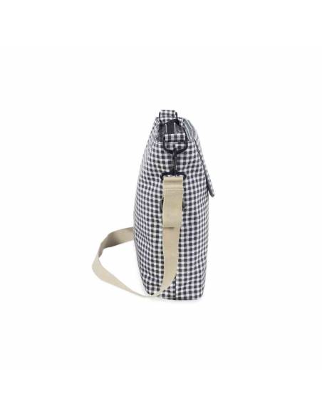 Walking-Mum-Bolsa-Canastilla-I-Love-Vichy-Negro-Lateral