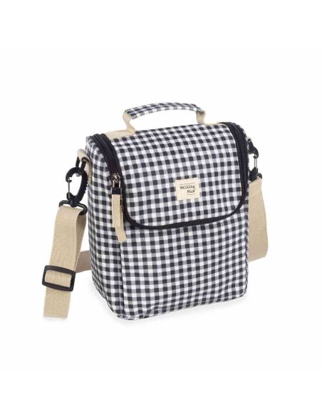 Walking-Mum-Bolsa-Térmica-I-Love-Vichy-Negro