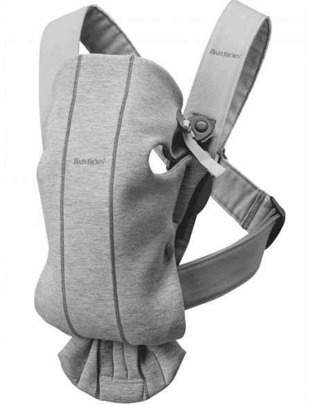 Babybjörn-Mochila-Portabebé-Mini-3D-Jersey-Gris-claro-7317680210722