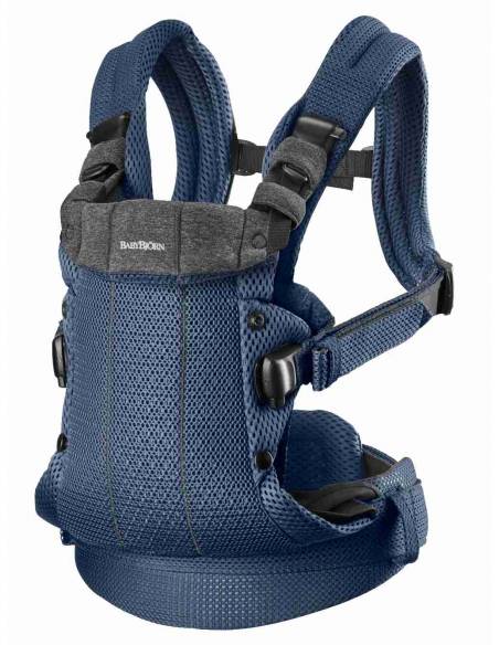 Babybjörn-Mochila-Portabebés-Harmony-Malla-3D-Azul-marino-7317680880086