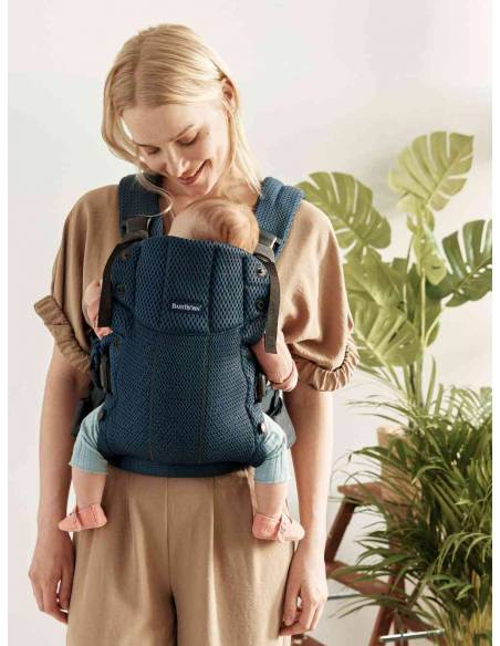Babybjörn-Mochila-Portabebés-Harmony-Malla-3D-Azul-marino-7317680880086