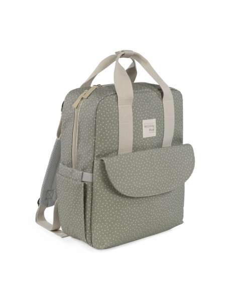 Mochila-Poppy-Topito-Musgo-Ladeada