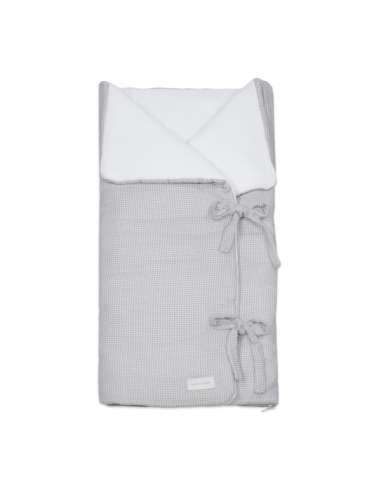 Arrullo/Manta-Little-Bloom-Vichy-Gris-1120900615