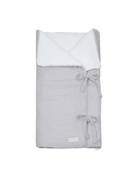 Arrullo/Manta-Little-Bloom-Vichy-Gris-1120900615