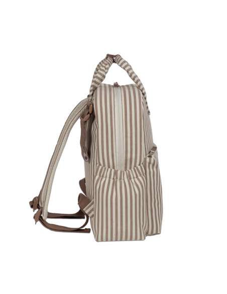 Mochila-Praliné-Rayas-Moka-Lateral