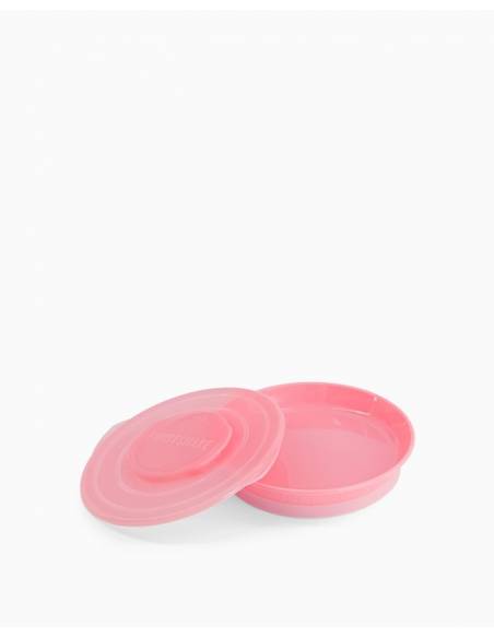 Twistshake-Plato-6-Meses-Rosa