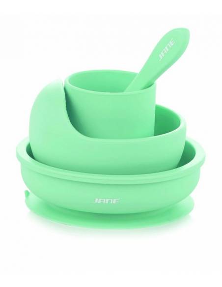 jané-set-vajilla-silicona-apto-microondas-lavavajillas-mint