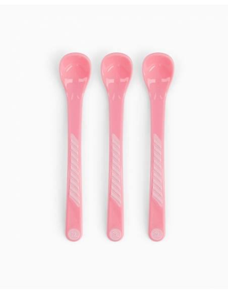 Twistshake-Cucharas-Curvadas-Pack-3-Rosa