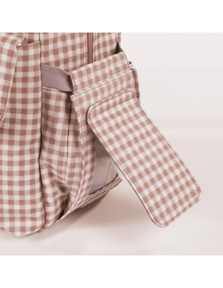 Walking-Mum-Mochila-I-Love-Vichy-Rosa-Bolsillo-Toallitas-Cerrado