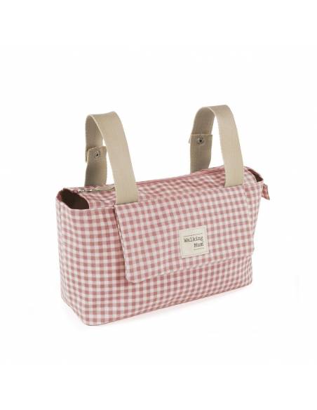 Walking-Mum-Bolso-Organizador-I-Love-Vichy-Rosa-Oblicuo