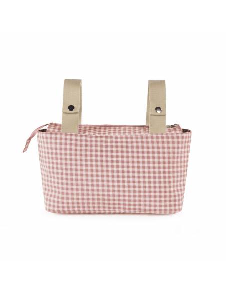 Walking-Mum-Bolso-Organizador-I-Love-Vichy-Rosa-Trasera