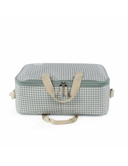 Walking-Mum-Maleta-Clínica-I-Love-Vichy-Verde-Cerrada