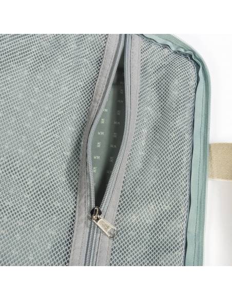 Walking-Mum-Maleta-Clínica-I-Love-Vichy-Verde-Cremallera