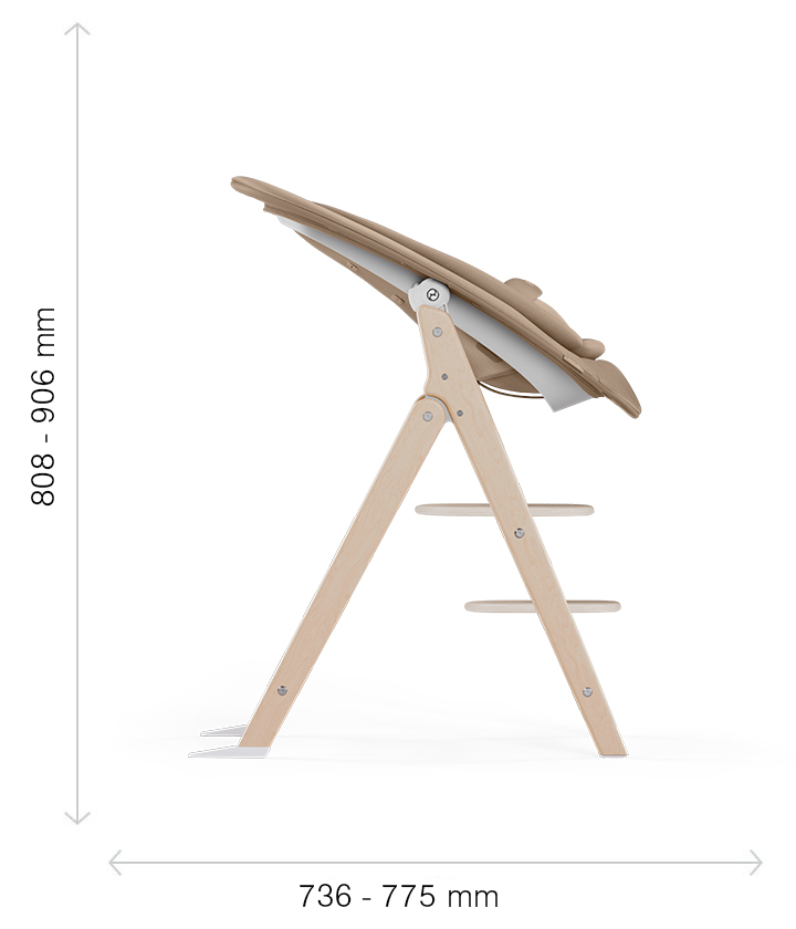 Trona-cybex-click-fold-con-hamaca
